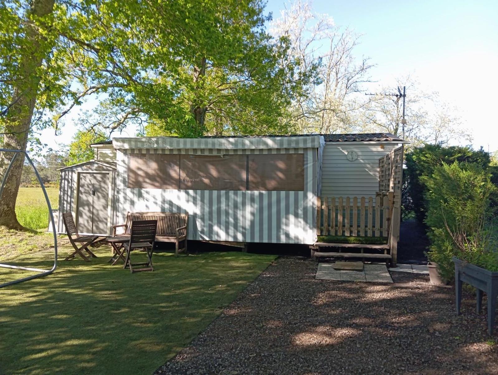 Mobil Home La Lande Mimizan Exterior photo